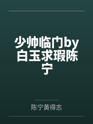 少帅临门一口气看完封面