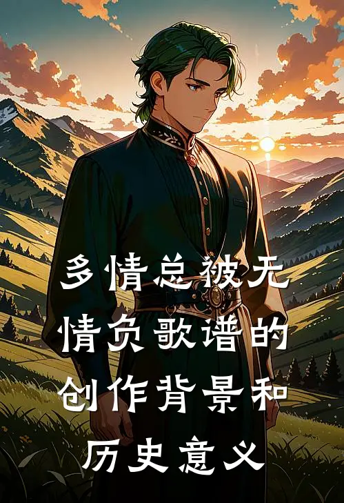 多情总被无情负歌谱的创作背景和历史意义