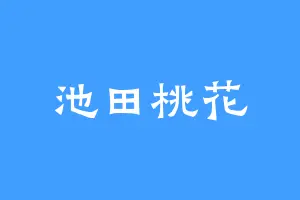 池田桃花