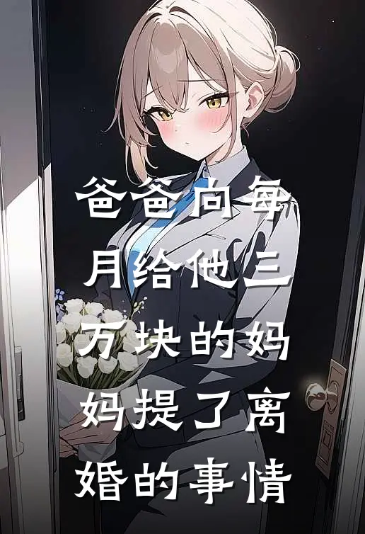 爸爸向每月给他三万块的妈妈提了离婚的事情