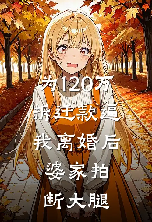 为120万拆迁款逼我离婚后，婆家拍断大腿江博文**博文已完结小说推荐_完整版小说为120万拆迁款逼我离婚后，婆家拍断大腿(江博文**博文)