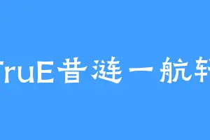 TruE昔涟一航轩