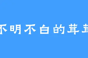 不明不白的茸茸