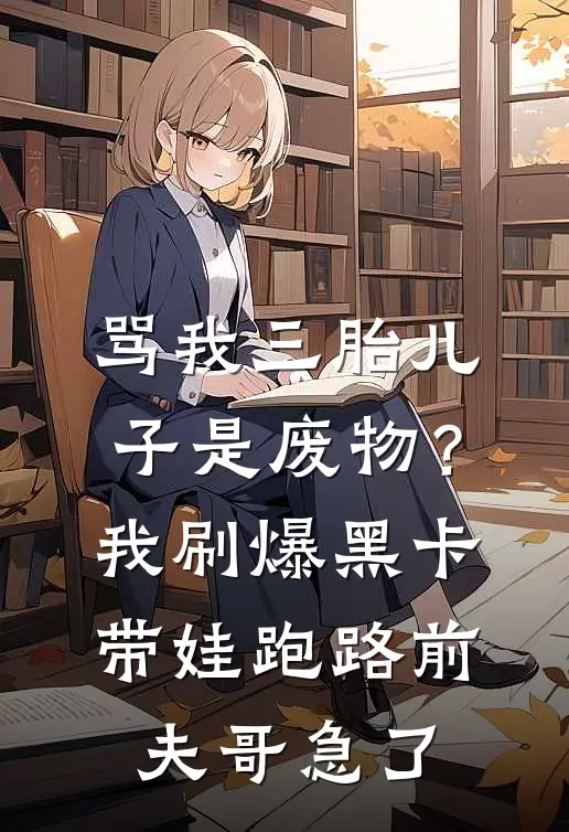 骂我三胎儿子是废物？我刷爆黑卡带娃跑路，前夫哥急了