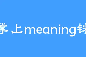 掌上meaning铢