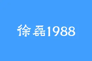 徐磊1988