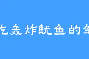 爱吃轰炸鱿鱼的邹雪