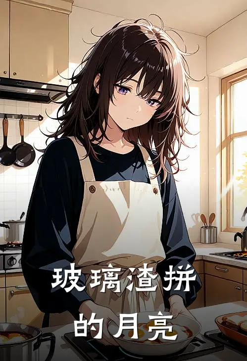 玻璃渣拼的月亮