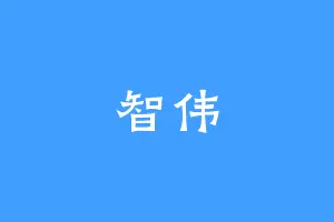智伟